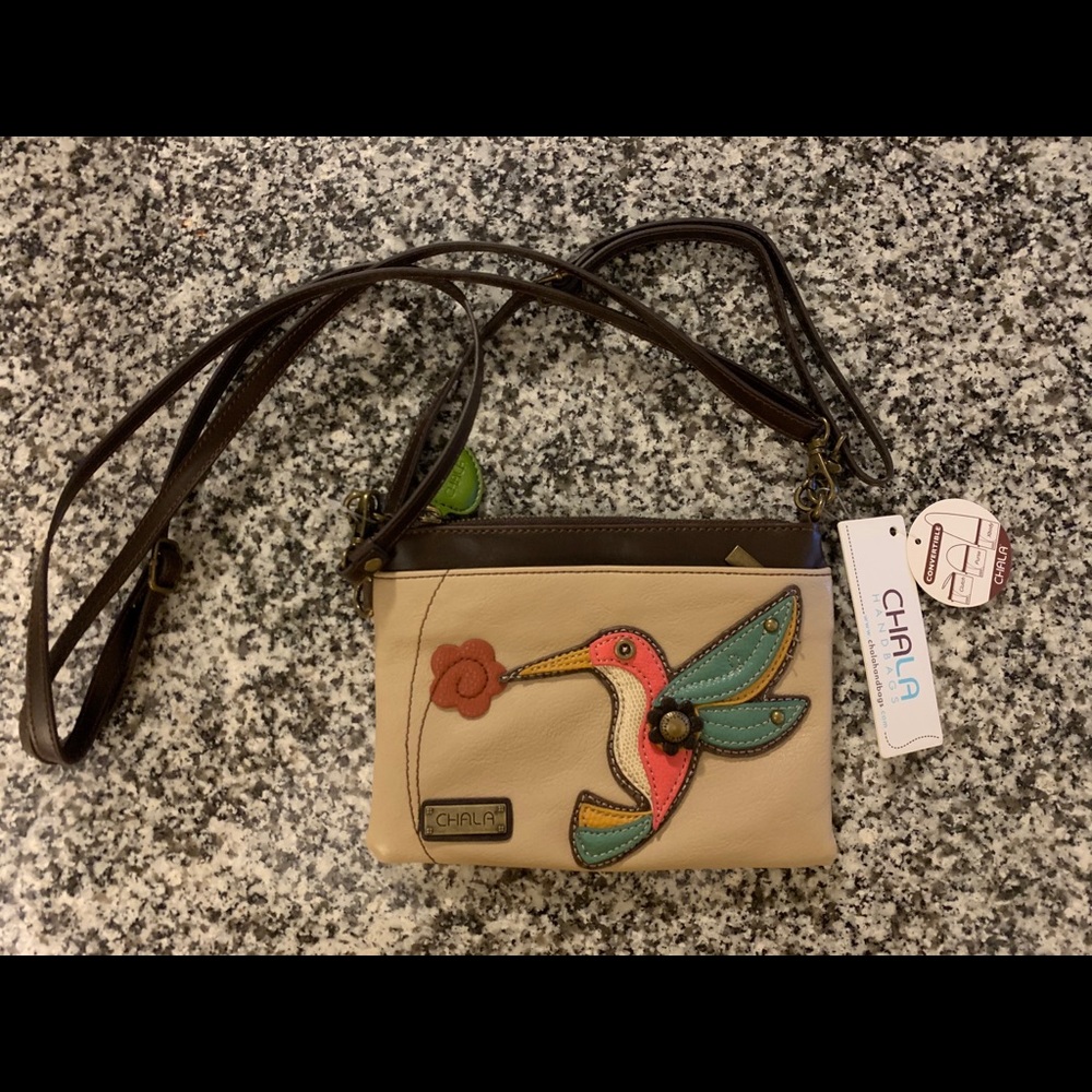 NWT Chala Hummingbird convertible Handbag